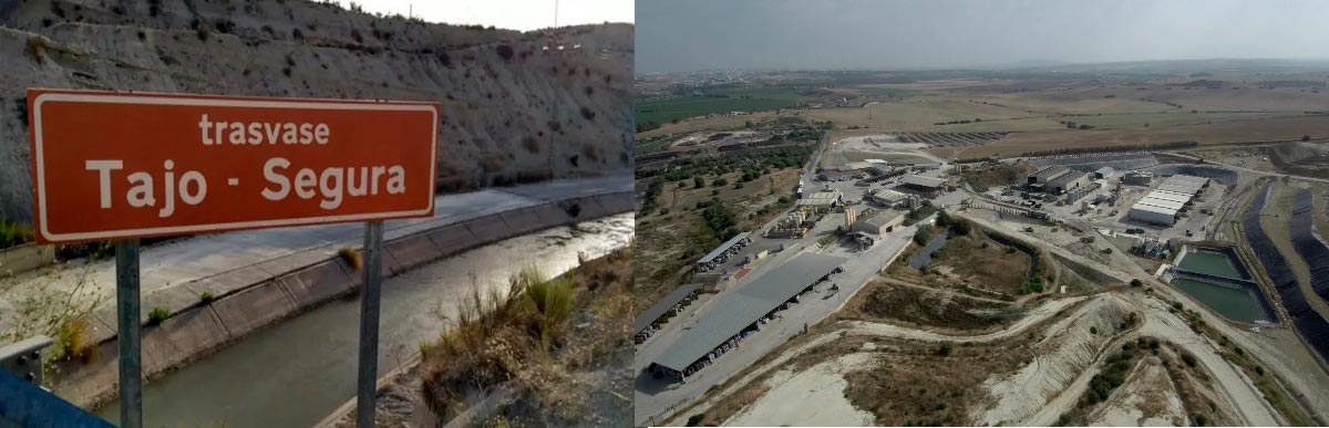 Los conflictos eco-sociales interterritoriales crecen: de la nueva “guerra de los residuos” (Andalucía) a una vieja “guerra del agua” (Tajo-Segura)